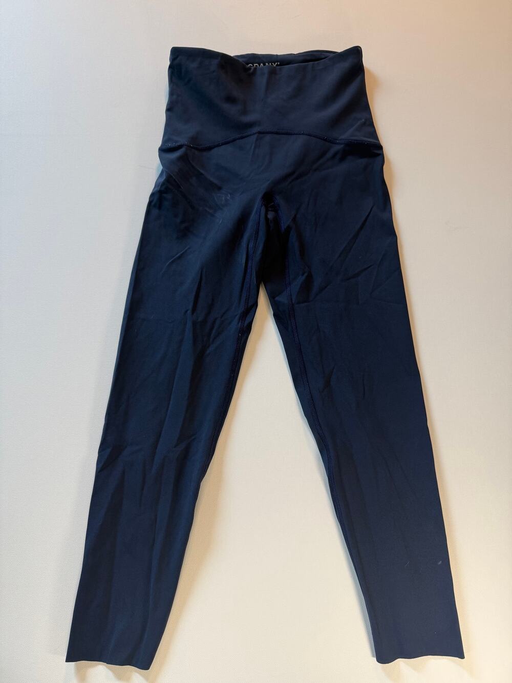 SPANX Booty Boost 7/8 Leggings Navy Blue Womens S 50186R
